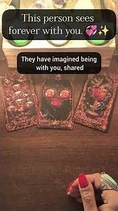 This person sees forever with you. 💞✨ #tarot #tarotreading #divination #twinflame #tarotcards
