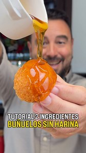 1.3M views · 23K reactions | ¡Tutorial 2 ingredientes para el buñuelo de parmesano sin harina! ✔️3/4 taza de queso parmesano KRAFT #auspiciaestareceta ✔️2 claras de huevo ✔️Miel (opcional) | TULIO Recomienda | Facebook