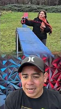 Hobby dogging consists of walking, training, and giving commands to imaginary dogs.