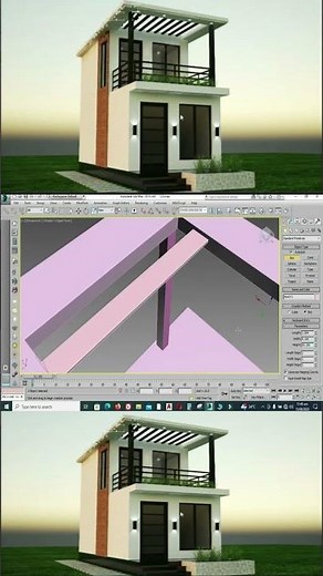 Complete House Modeling in 3ds Max and Vray