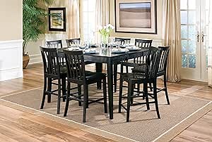 Coaster Home Furnishings Casual Counter Height Table, Black