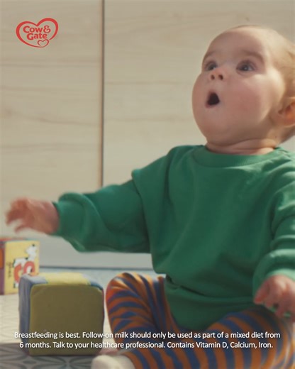 Here Comes Happy with Cow & Gate Follow On Milk. | Cow & Gate UK