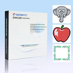 [Hot Item] Isew Emcad Embroidery Software Pattern Design System Easy to Learn