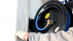 Watch PONO Retractable Air Hose Reel With 1/2" Inch x 50' Ft on Amazon Live