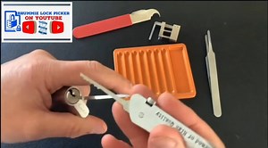 Carl F euro cylinder upvc door lock quickly raked open #military #lockpicking #LOCK #locksmith #lockdown #security | LockPicking Pro