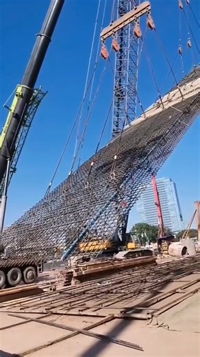 4.1K views · 22 reactions | Amazing construction #engineering #bridge | Construction Machines | Facebook