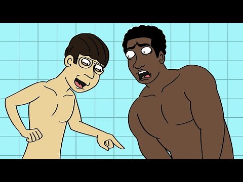 Gym Locker Room Shower Prank