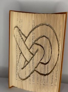 Torus Knot DIY Sacred Geometry Book Folding Pattern - Transform Books Into Spiritual Art, Handmade Gift Idea - Etsy Australia