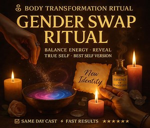 SWAP YOUR GENDER Instantly | Gender Change | Female to Male | Body + Mind Swap | Identity Spell | Spiritual Gender Change | Self Discovery - Etsy