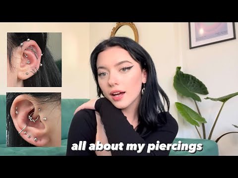 updated piercing tour | 30 piercings