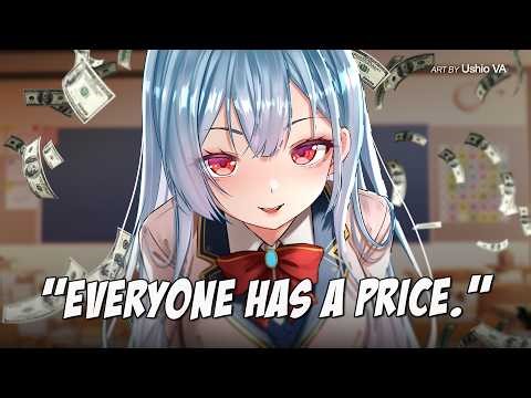 You're Playing Hard To Get With The School's Arrogant Heiress (Until She Breaks) [F4A] [ASMR RP]