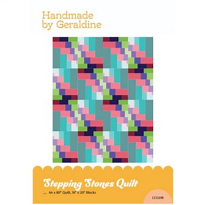 Handmade by Geraldine Stepping Stones Quilt Instructions