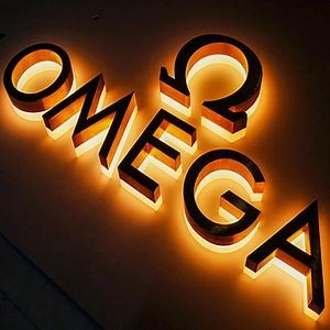 [Hot Item] Outdoor Business Custom LED Sign Backlit Stainless Steel 3D Letter Sign Storefront Illuminated Advertising Letters Numbers