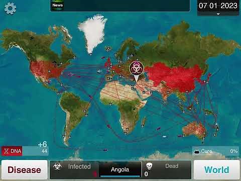 How to beat Bacteria on Normal difficulty in Plague Inc in 5 minutes
