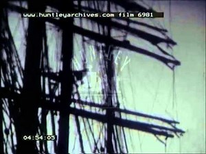 Sailing Ship, 1930's - Film 6981