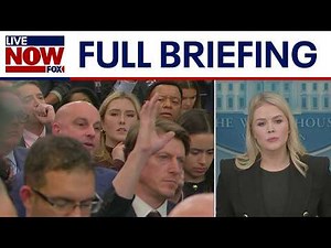 White House press briefing on Trump's Gaza comments, transgender athlete ban | LiveNOW from FOX