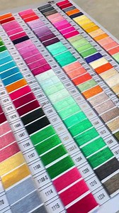 112K views · 33 reactions | More Thread Shade Chart ✨❤️ Ideal for deciding the Color Pallete for designers and boutiques , more than 600 prominent and trending shades ❤️ | FABRICForever | Facebook