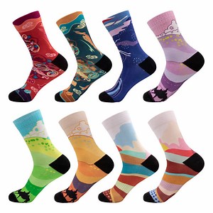 [Hot Item] Customized Blank Coolmax Printing Sublimation Socks for Holiday