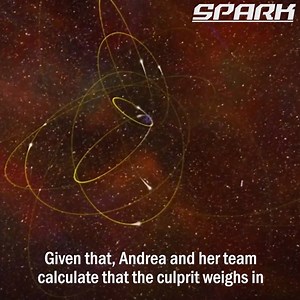 11K views · 42 reactions | At the exact centre of our galaxy lurks a super massive black hole. | Spark | Facebook