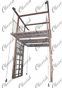 [Hot Item] Guide Rail Vertical Hydraulic Elevator Lift Industrial Car Lift Freight Elevator