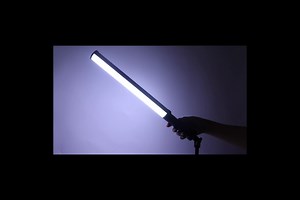 RGB Handheld LED Photography Light Wand,9-Color Video Light Stick, Tripod Photography Kit, Built-in Rechargeable Battery, 1000 Lumens Adjustable 3200K-5600K