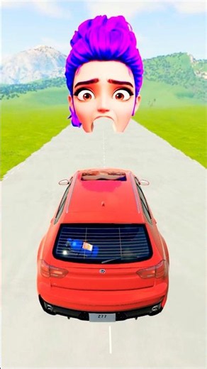Big and Small Cars vs Rumi BeamNGDrive #beamngcrashes #beamngdrive #beamngshorts #kpop #beamng