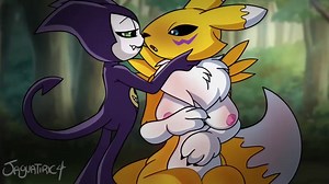 Impmon and Renamon