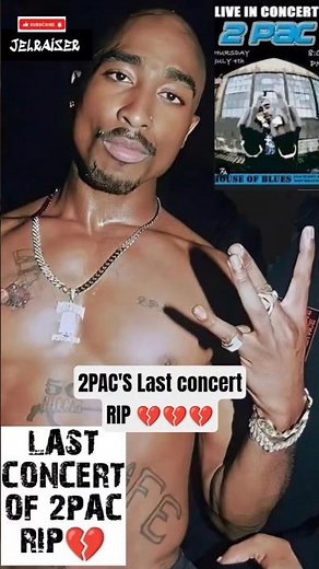 Last live Concert! RIP 2PAC​ 💔