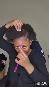 2.4K views · 57 reactions | Simple natural hairstyle tutorial  | Natural & Beautiful | Facebook