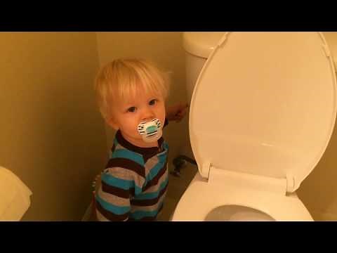 Baby Floods the House Part 2 -- WHAT Was Clogging the Toilet??!?!!