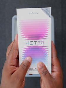 Infinix Hot 70 Unboxing & Specs — IP65, 120Hz, 50MP, 6000mAh