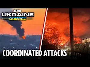 Wave of Ukraine strikes hit Putin's defences in massive blow to Russian radar & arms supply
