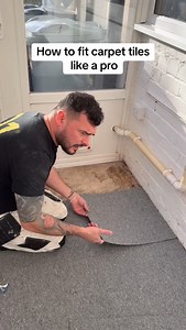 46K views · 904 reactions | How to lay carpet tiles like a pro #carpet #tiles #diy #decorating #foxy | Kris Fox Devos | Facebook
