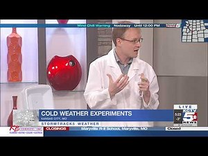 Science experiments designed for cold weather