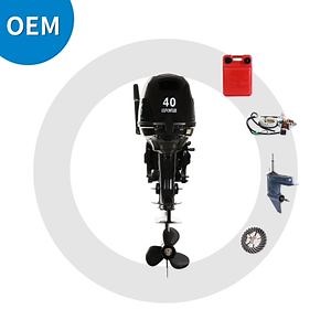 [Hot Item] Chinese Brand 2 Stroke 40 HP Tiller/Remote Control Outboard Motor