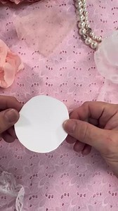 10K views · 208 reactions | Fabric flower #shabbychicstyle #diyflowers #ilovepink | Crafty DIYer | Facebook