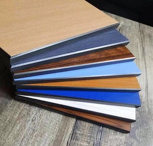 [Hot Item] HPL solid glossy pattern laminate sheets fire resistance for tables
