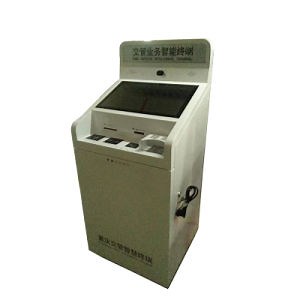 [Hot Item] Traffic Control Kiosk with Receipt Printing Bank Card Payment Qr Code Scanner Identification Card Sensor