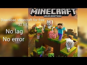 32 bit laptop download Minecraft Java no lag no error (tlauncher)