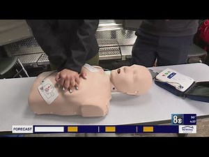 Community Ambulance gives CPR demonstration