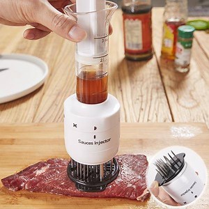 Make steaks even tastier with this Meat Tenderizing Sauce Injector!...