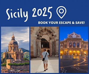 From its pristine beaches and turquoise waters to its renowned cuisine and unique traditions, Sicily offers an unforgettable blend of ancient history, vibrant culture, and stunning natural beauty. #TravelGoals #BucketListTrips | Grand European Travel