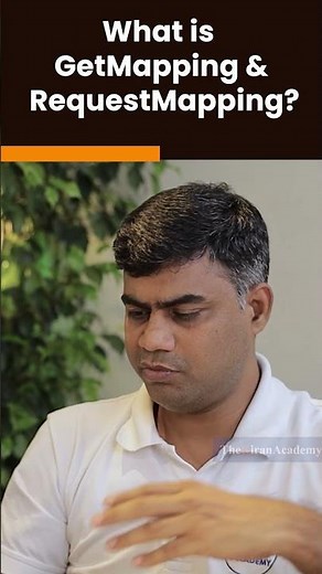 Java Interview Question | What Is The GetMapping and Request Mapping? | #shorts #kiransir