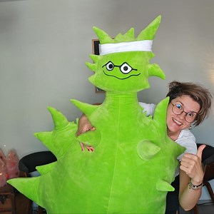 Emory Alien Plush | Aqua Teen Hunger Force, Giant Handmade Stuffed Toy - Etsy