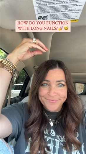 Help meeee 🤣 How do y’all do basic tasks with long nails? Typing? Nope. Texting? Nope. Entering in my rewards #? Nope. 😂 #pressons #ttsacl #julydeals #pressonnails #pressonnail | Lolly Jane