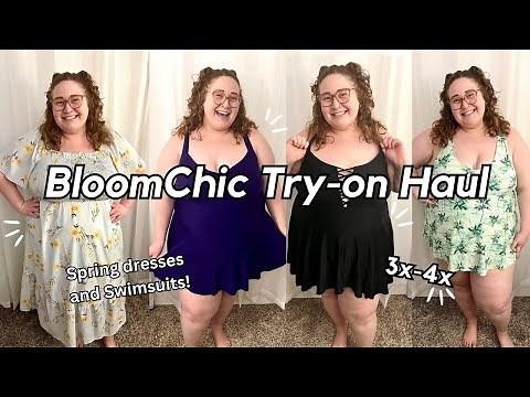 Swimsuits & Spring Looks | Plus Size Try-On Haul | BloomChic