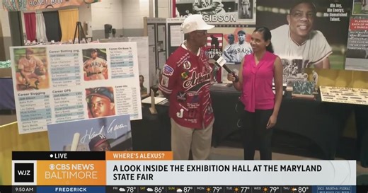 Checking out the Exhibition Mall at the Maryland State Fair