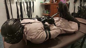 Straight Jacket Treadmill Bondage