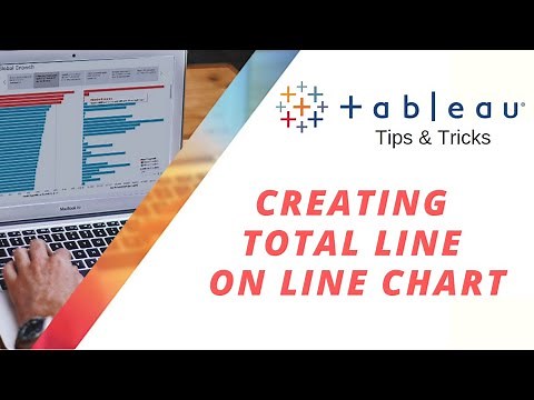 How to Create a Total Trend Line on Tableau Line Chart Along with other Categories Trend Lines