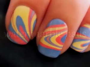 3.6K views · 71 reactions | Water Marble Nail Art Tutorial! :) | Nail Art & Beauty | Facebook